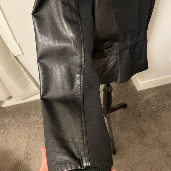 Club Monaco Leather Jacket - Picture 6 of 11